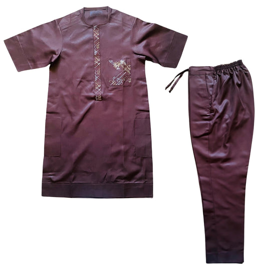 2-Piece African Men's Native Outfit