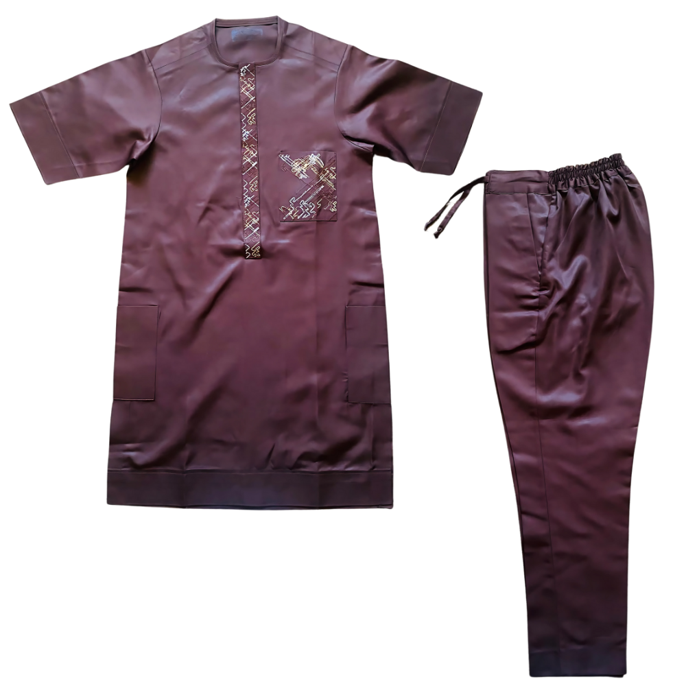 2-Piece African Men's Native Outfit