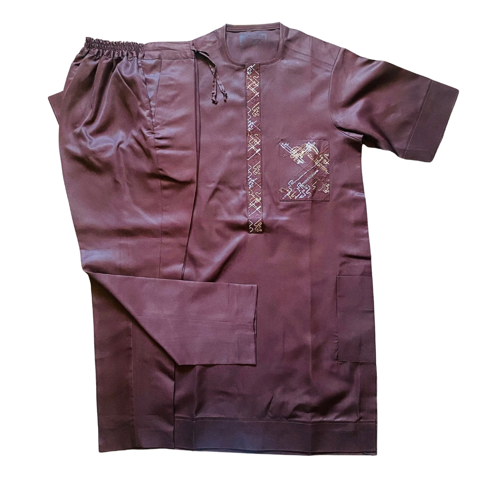 2-Piece African Men's Native Outfit