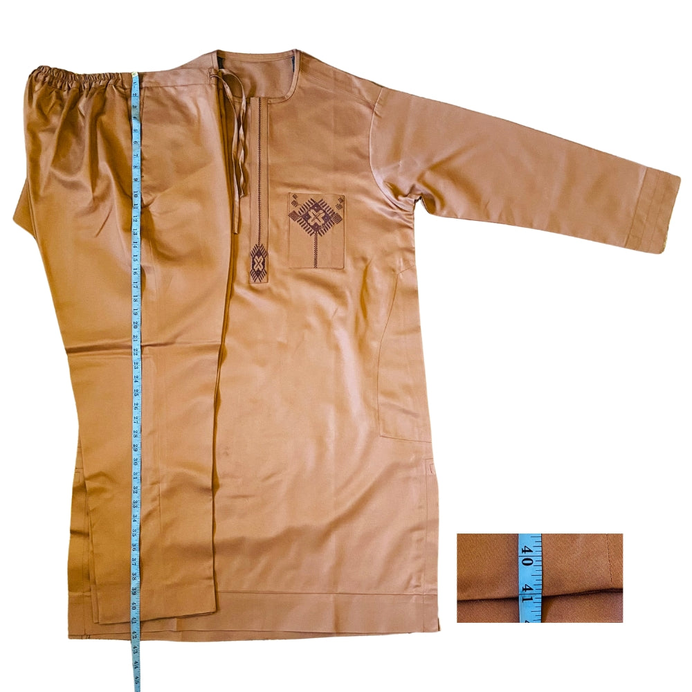 2-Piece African Men's Native Outfit