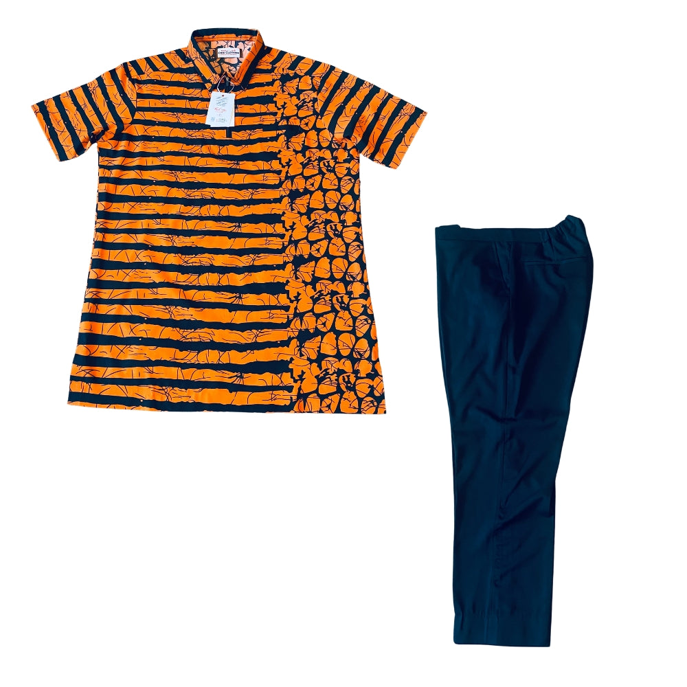 2-Piece African Men's Native Outfit