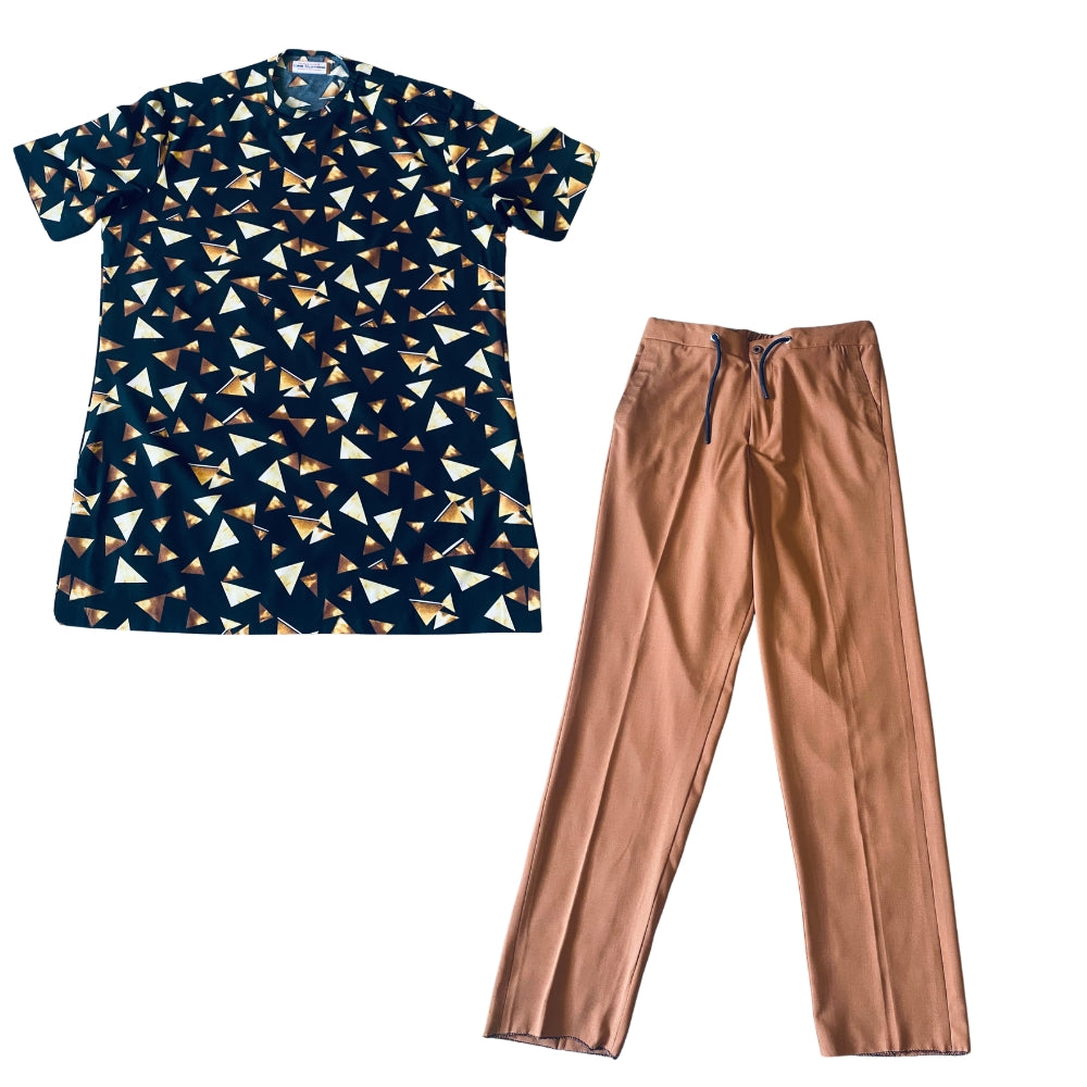 2-Piece African Men's Native Outfit