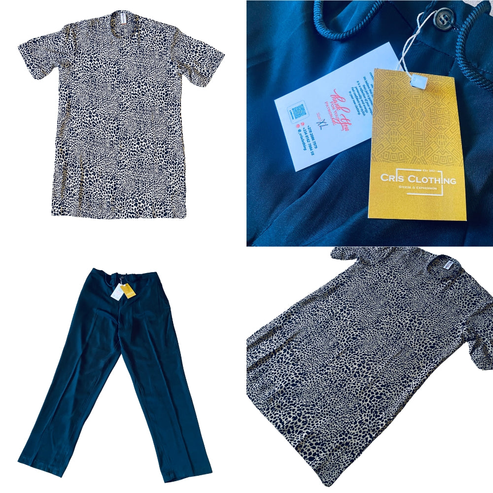 2-Piece African Men's Native Outfit